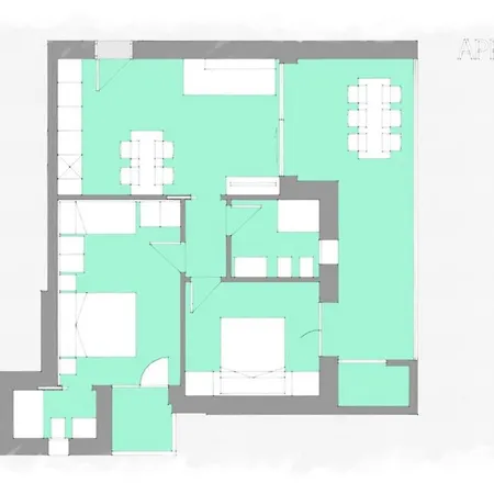 Modern With Terrace شقة *